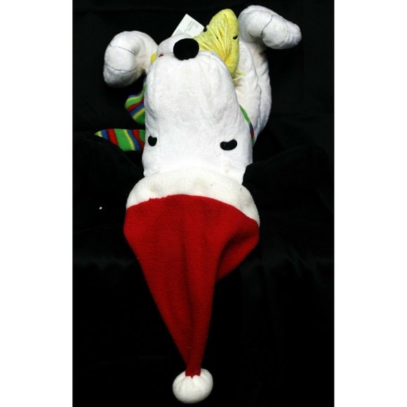 2011 Gemmy Peanuts Snoopy Woodstock Christmas Animated Plush Stuffed Animal 12" - Picture 10 of 12